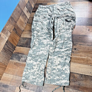 US ARMY Combat Uniform Pants Trousers Mens MEDIUM REGULAR Digital Camo Ripstop